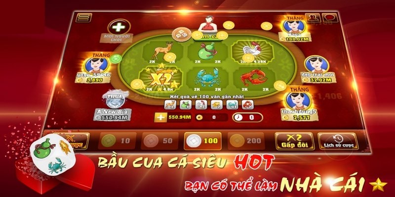 Luật chơi trò chơi bầu cua